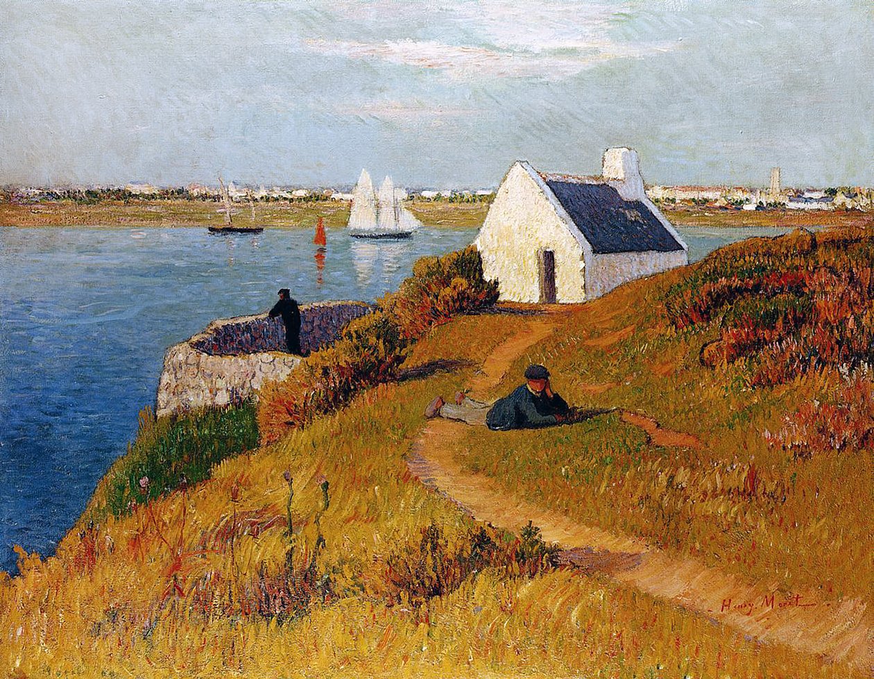 Vue de Lorient, Bretagne, vers 1895 - Henry Moret