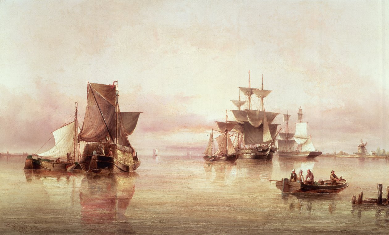 Scène de navigation - Henry Redmore