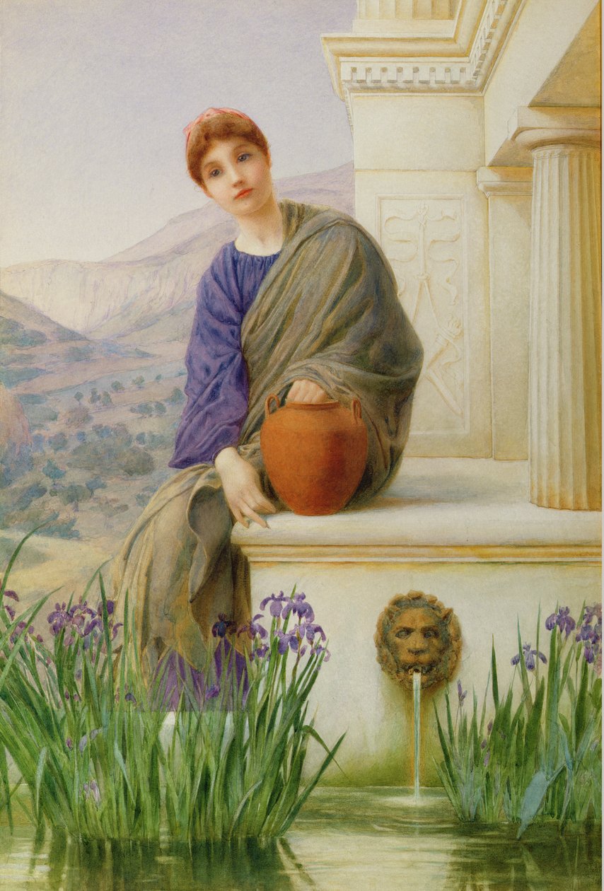 À la Fontaine - Henry Ryland