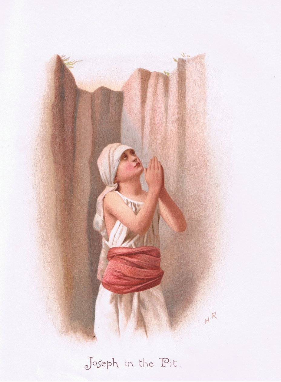 Joseph dans la fosse - Henry Ryland