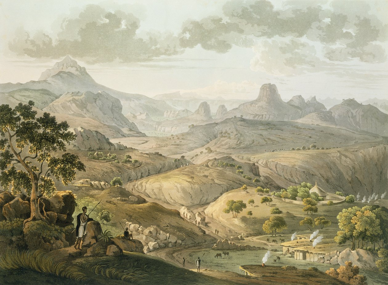 Vue près du village d