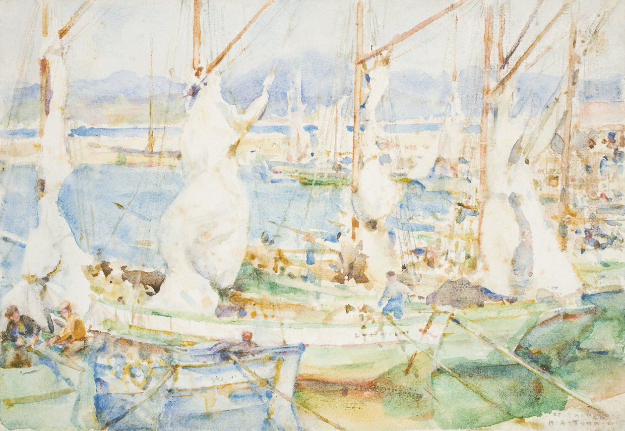 Saint-Tropez, 1927 - Henry Scott Tuke