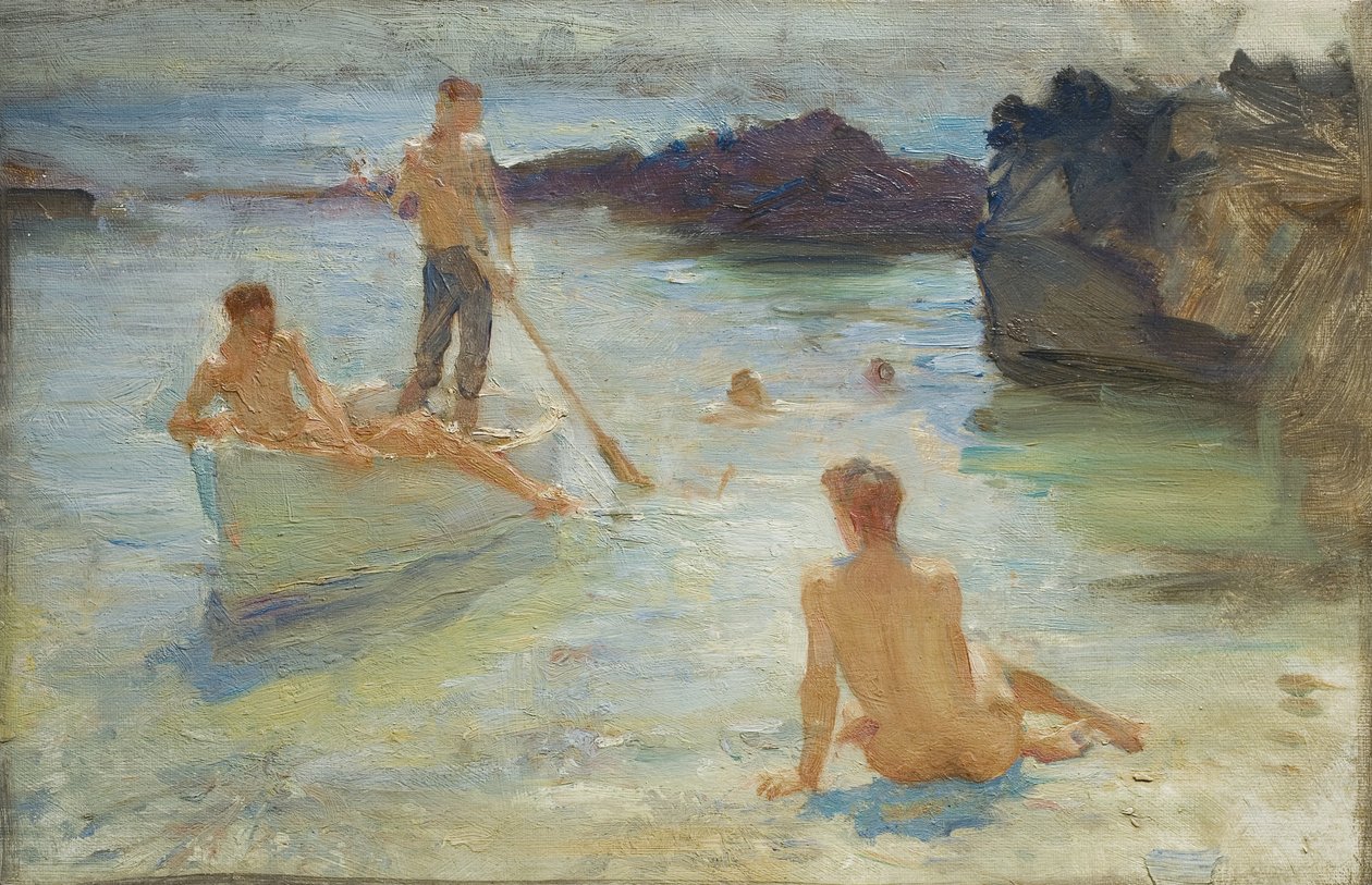 Étude pour Morning Splendour, vers 1921 - Henry Scott Tuke