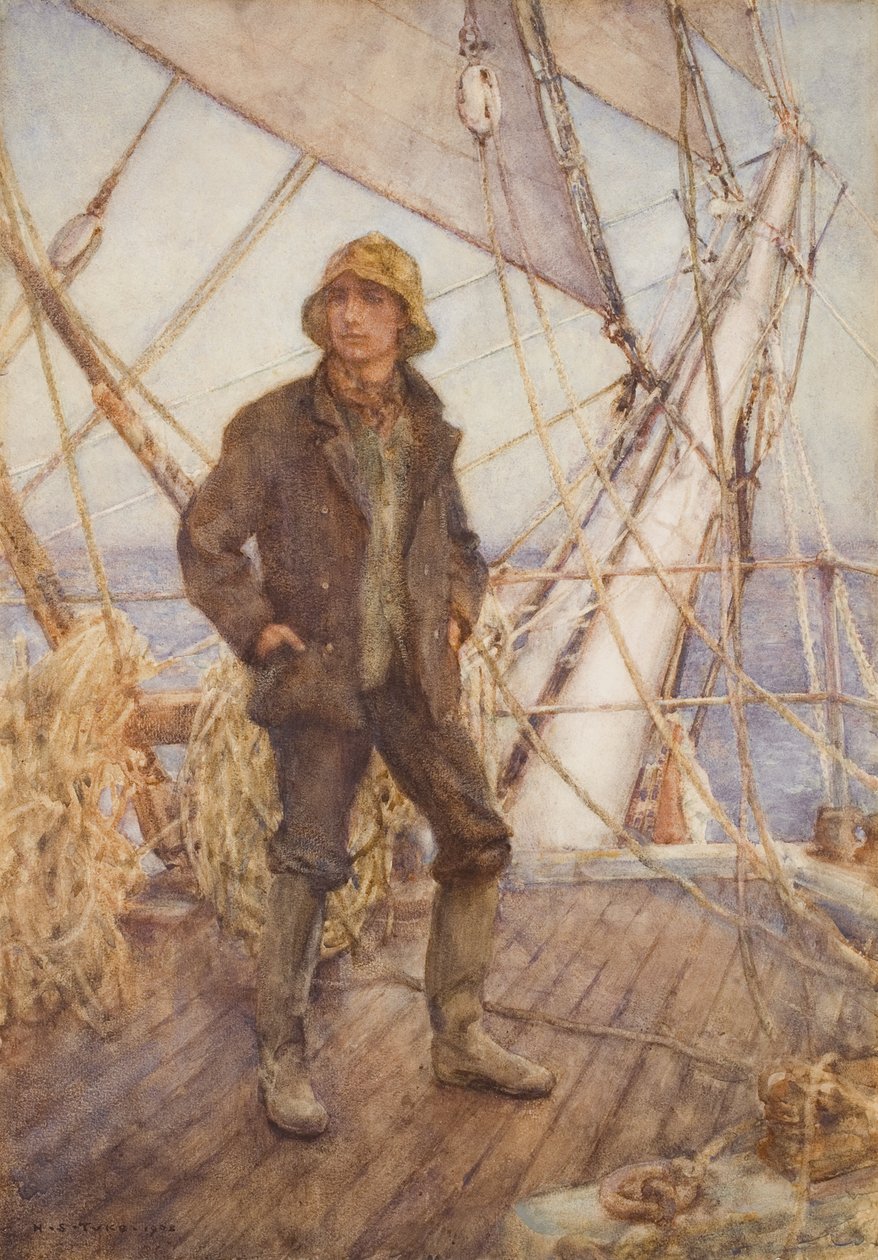Le guetteur, 1908 - Henry Scott Tuke