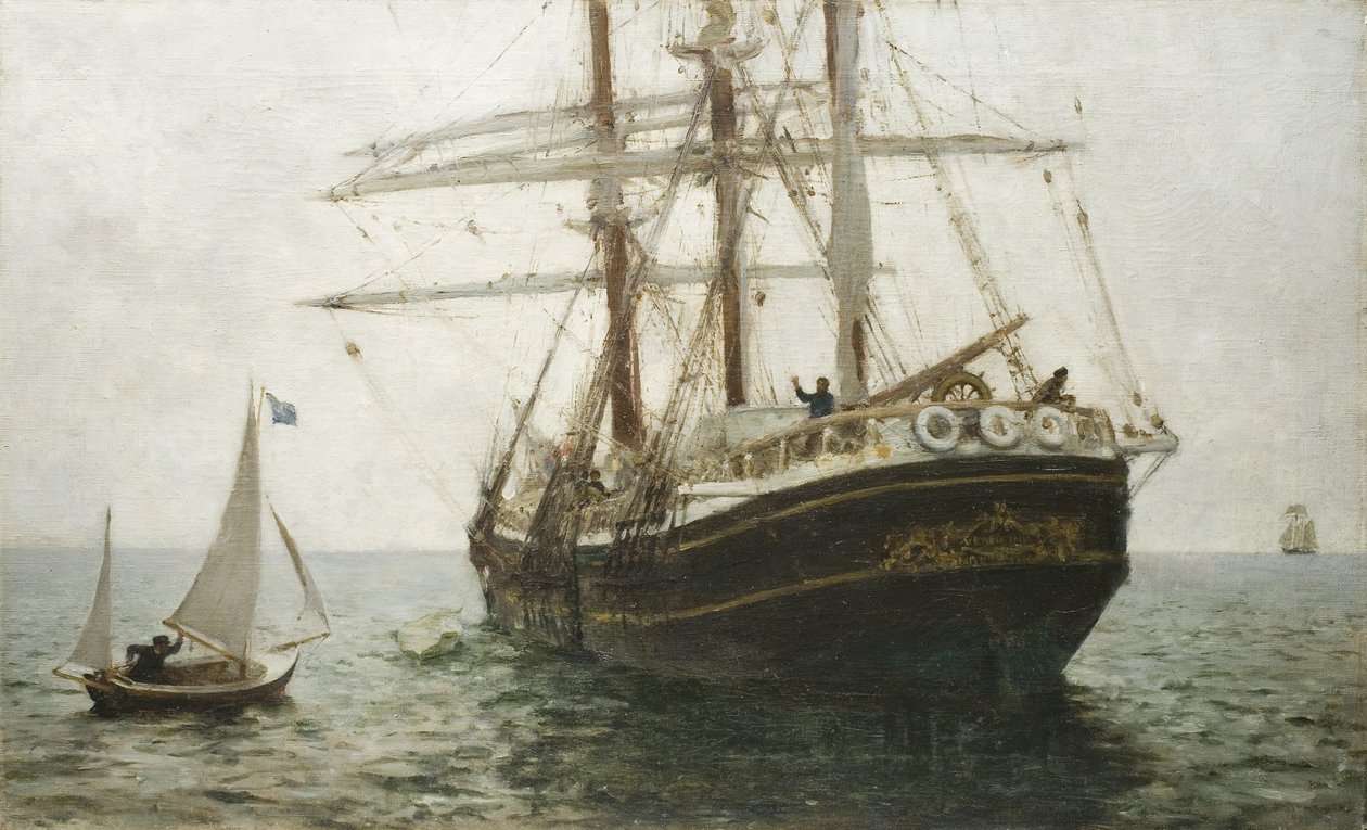 Le bateau missionnaire, 1894 - Henry Scott Tuke