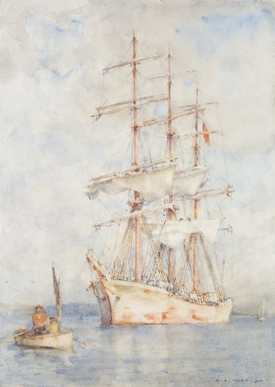 Le Navire blanc, 1915 - Henry Scott Tuke