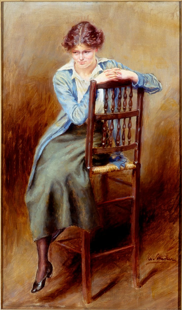 Femme assise - Henry Straker