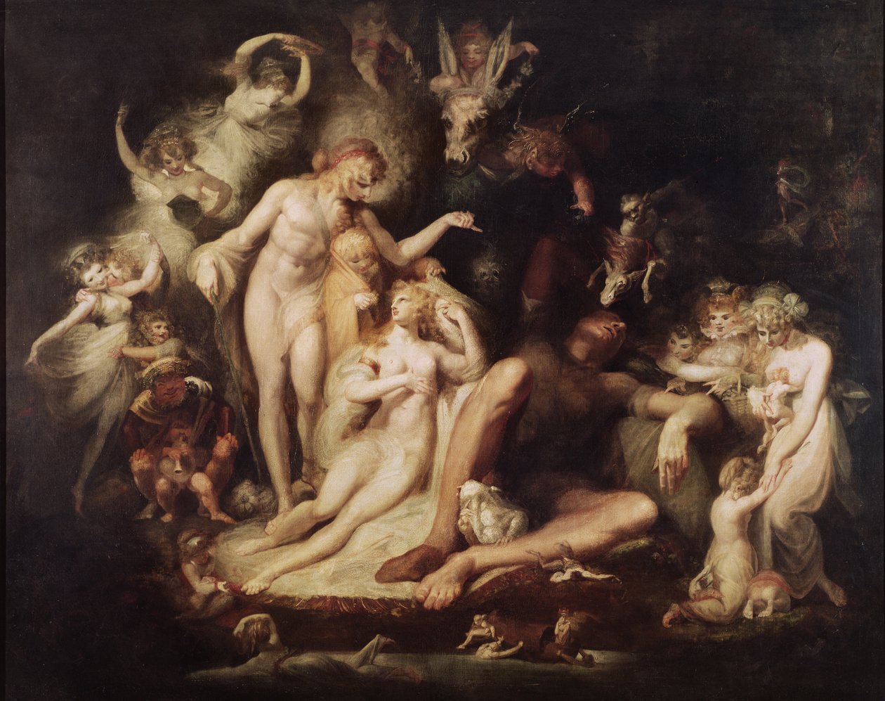 Le Réveil de Titania - Johann Heinrich Füssli