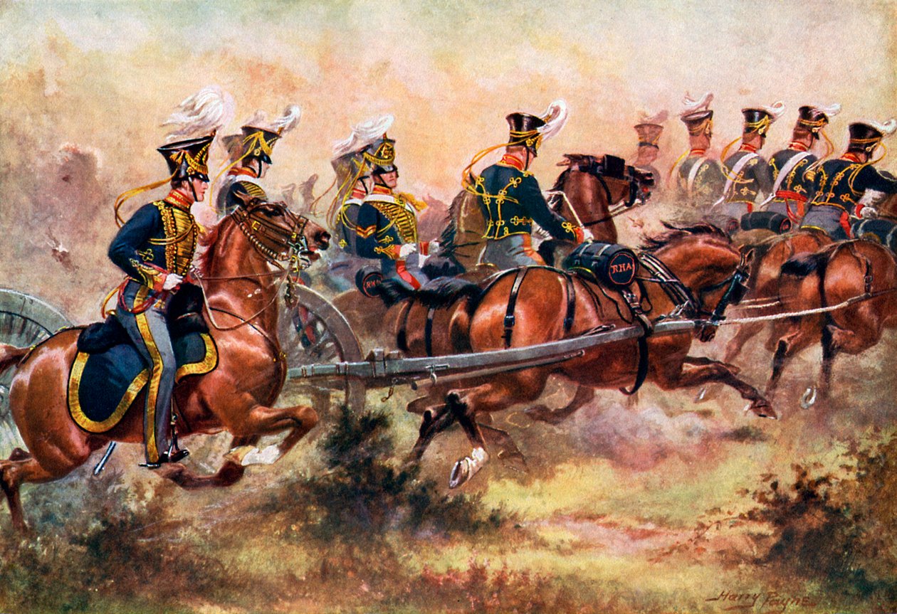 Artillerie royale à cheval, vers 1832, vers 1920 - Henry A Payne