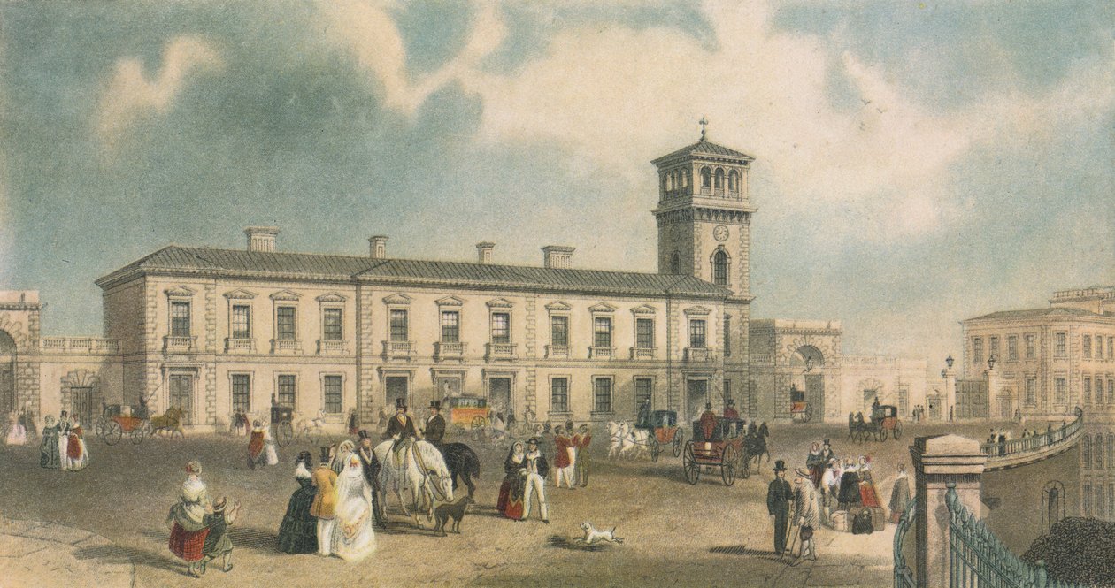 Gare de London Bridge, Bermondsey, Londres, 1845 - Henry Adlard