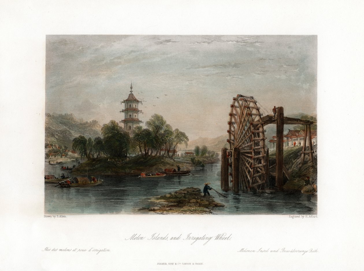Îles Melon et roue d