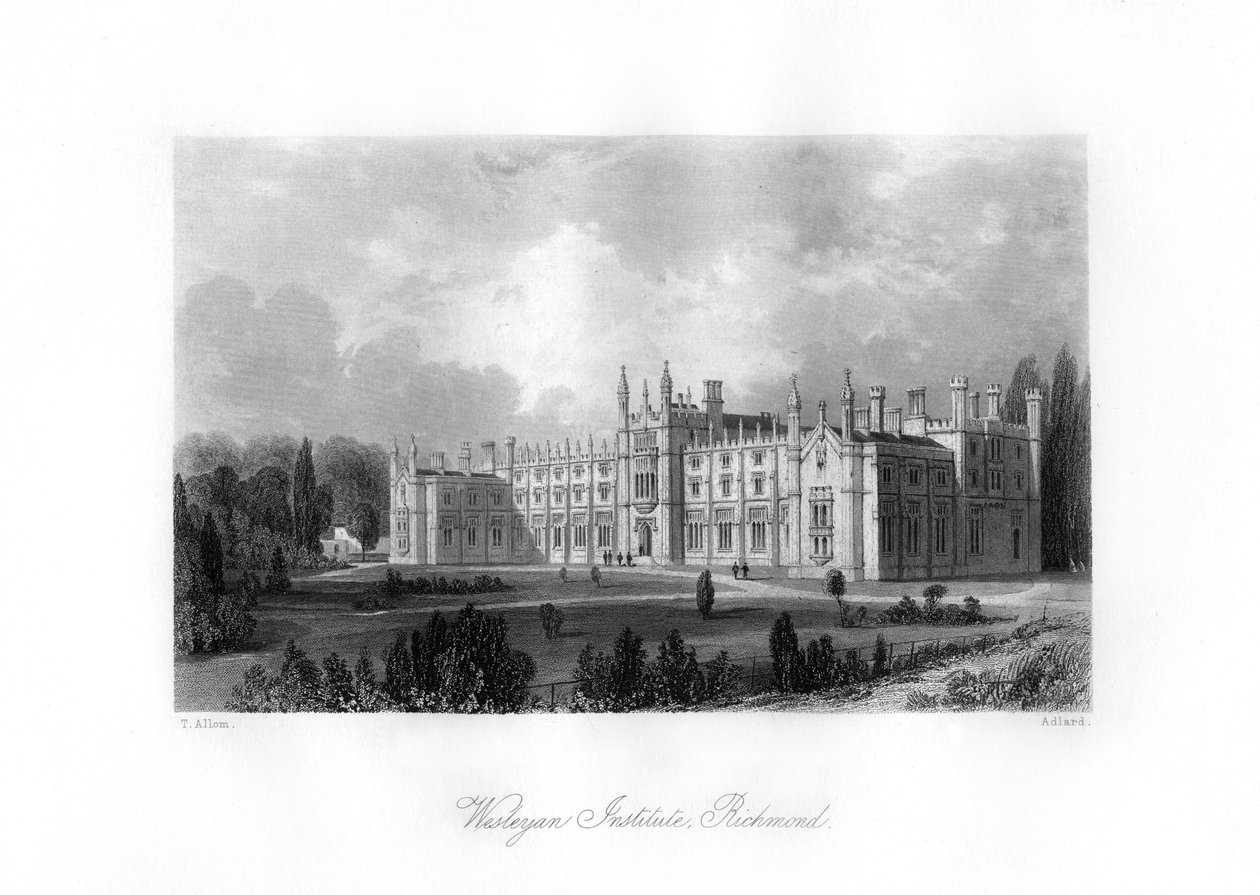 Institut Wesleyan, Richmond, 19ème siècle - Henry Adlard