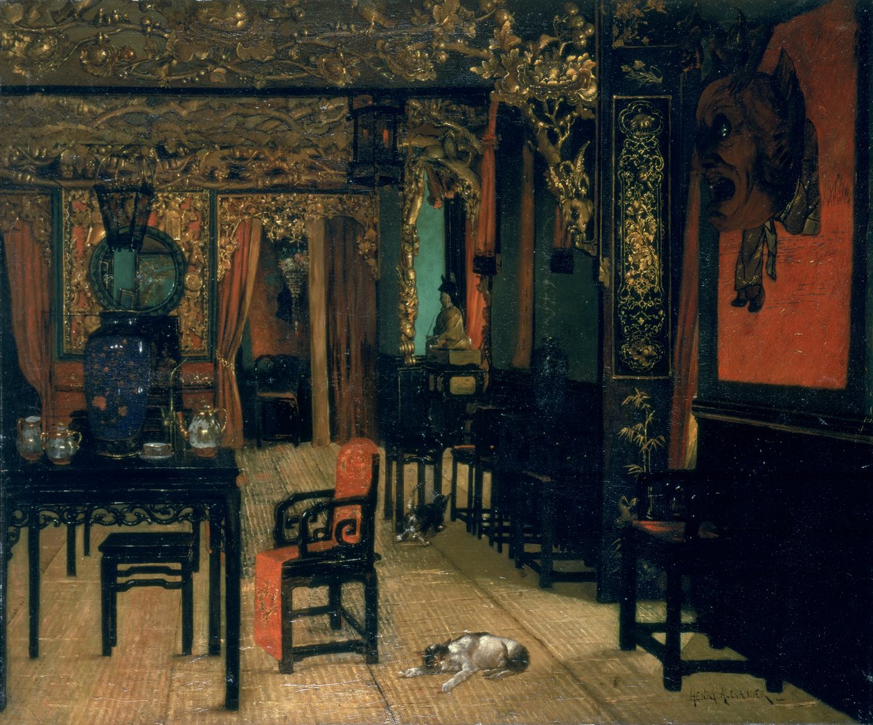 Intérieur chinois - Henry Alexander