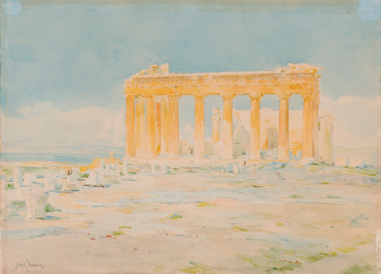 Le Parthénon, façade est - Henry Bacon