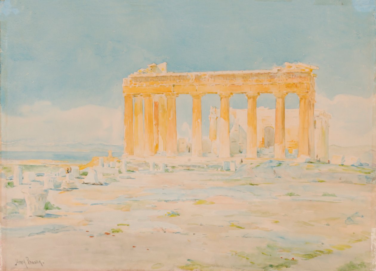 Le Parthénon, façade est, n.d. - Henry Bacon