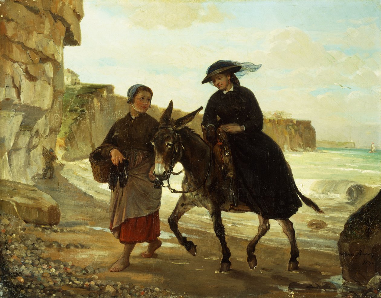 Le touriste et la pêcheuse - Henry Bacon