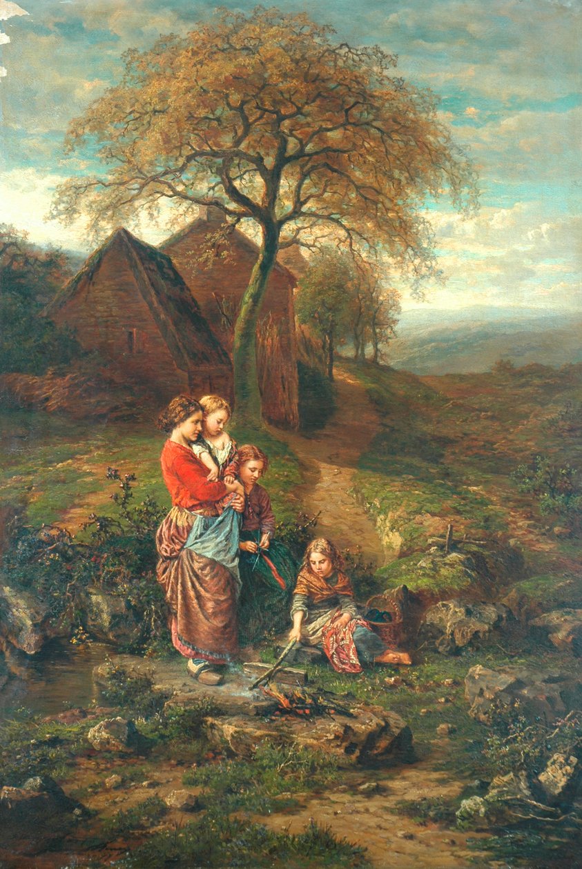 Automne dans les Ardennes, 1857 - Henry Campotosto