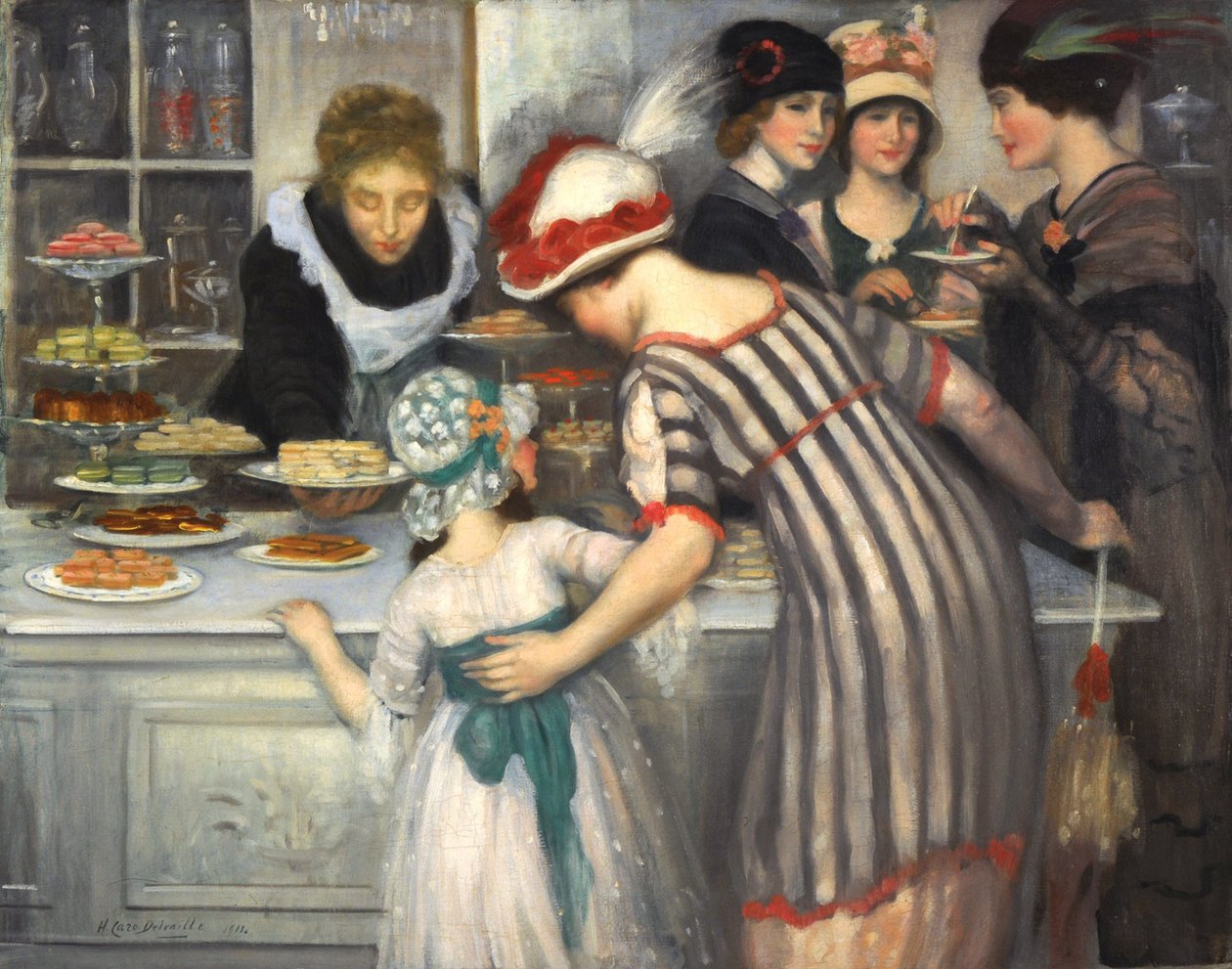 Dans la Pâtisserie, 1911 - Henry Caro Delvaille