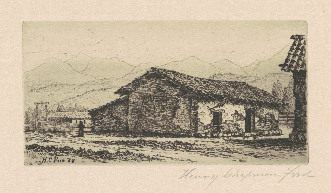Maison en adobe - Henry Chapman Ford