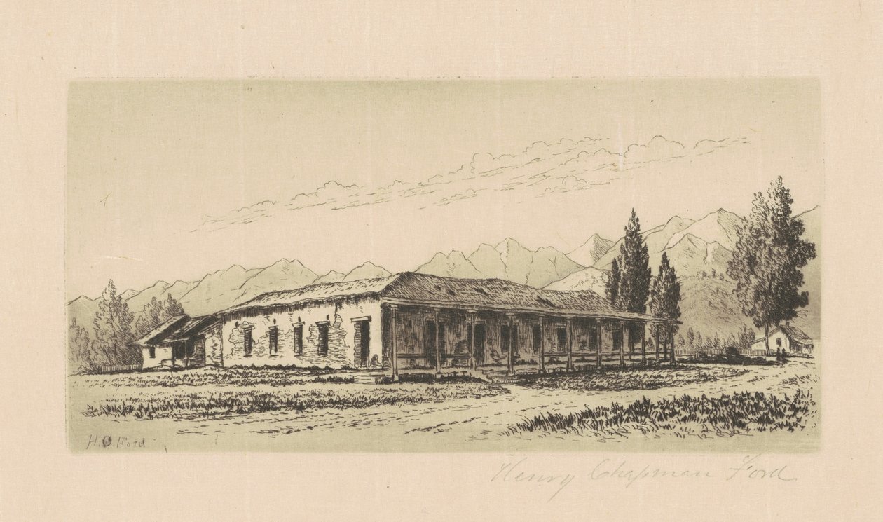 Maison Aguirre (Santa Barbara) - Henry Chapman Ford