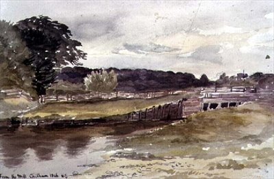 Depuis le Moulin, Chilham - Henry Cole