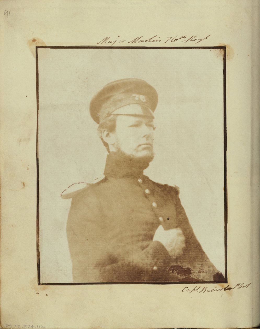 Major Martin - Henry Craigie Brewster