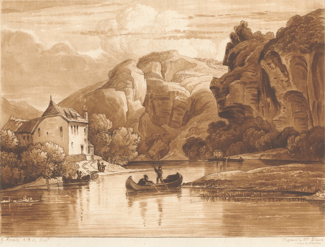 Rivière Meuse - Henry Dawe