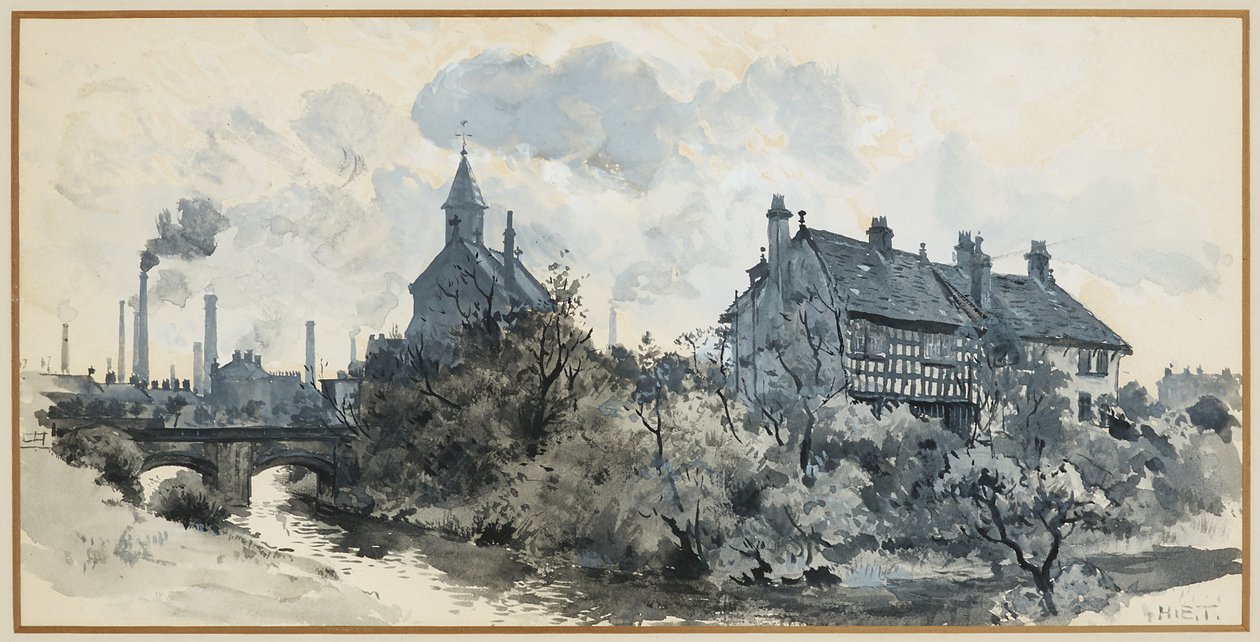 Clayton Old Hall - Henry Edward Tidmarsh