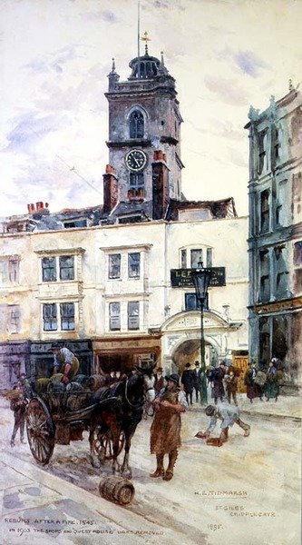 Saint-Gilles, Cripplegate - Henry Edward Tidmarsh