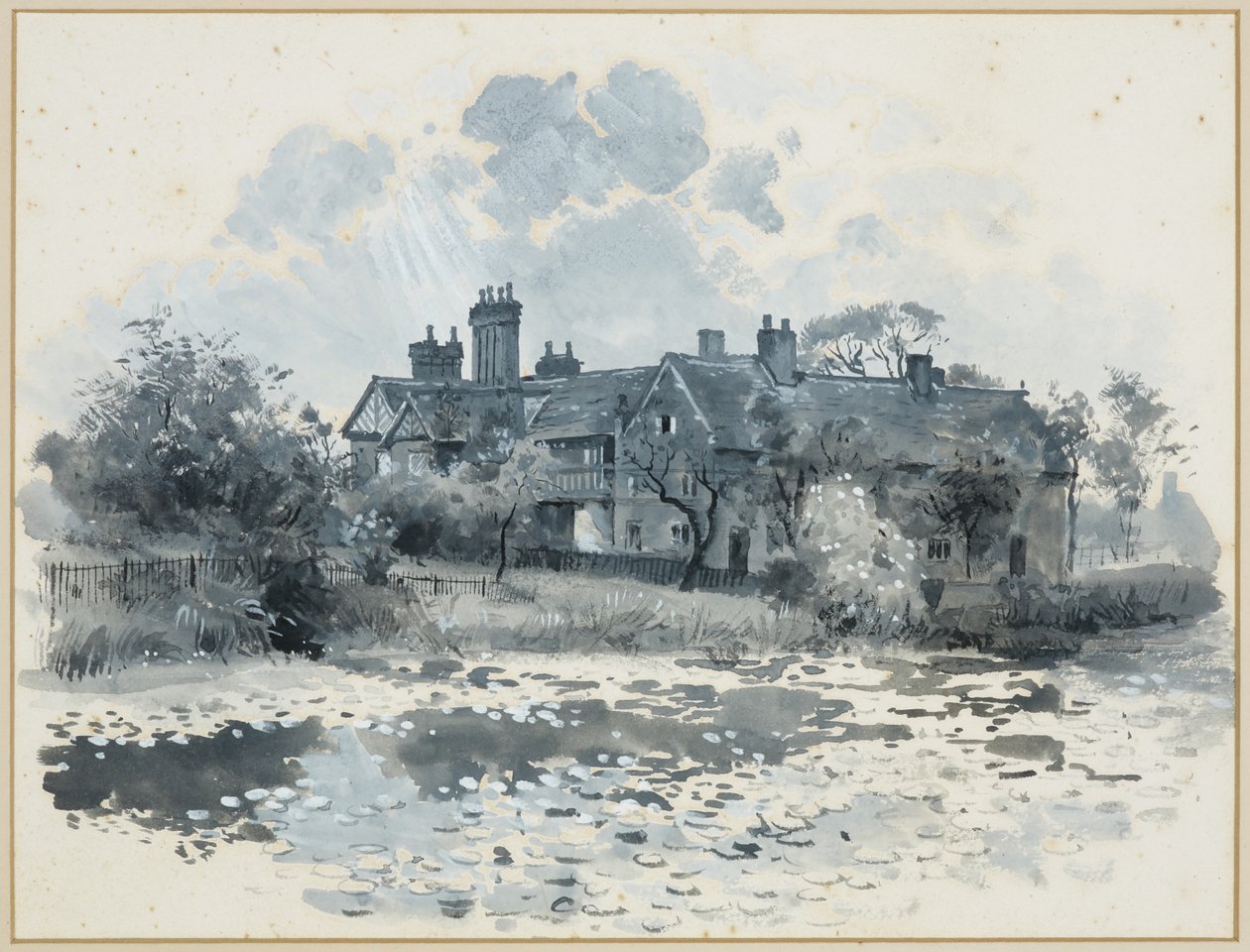 Wardley Old Hall - Henry Edward Tidmarsh