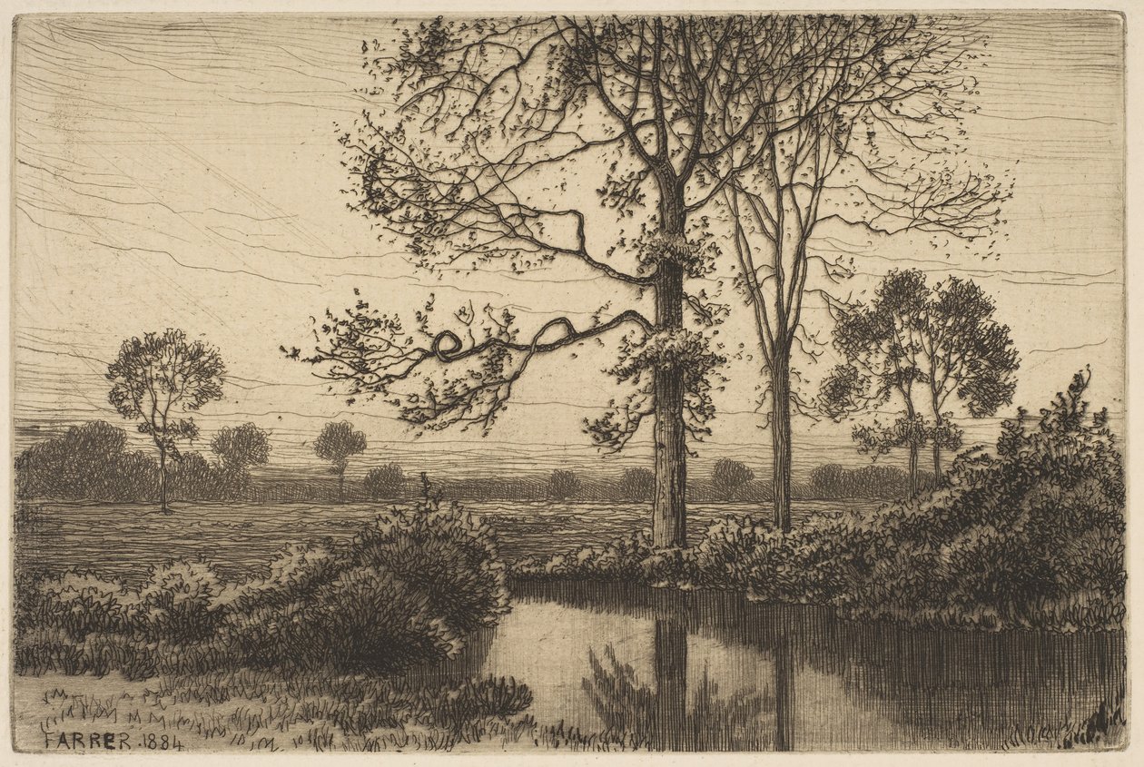Automnes gris et mélancoliques - Henry Farrer