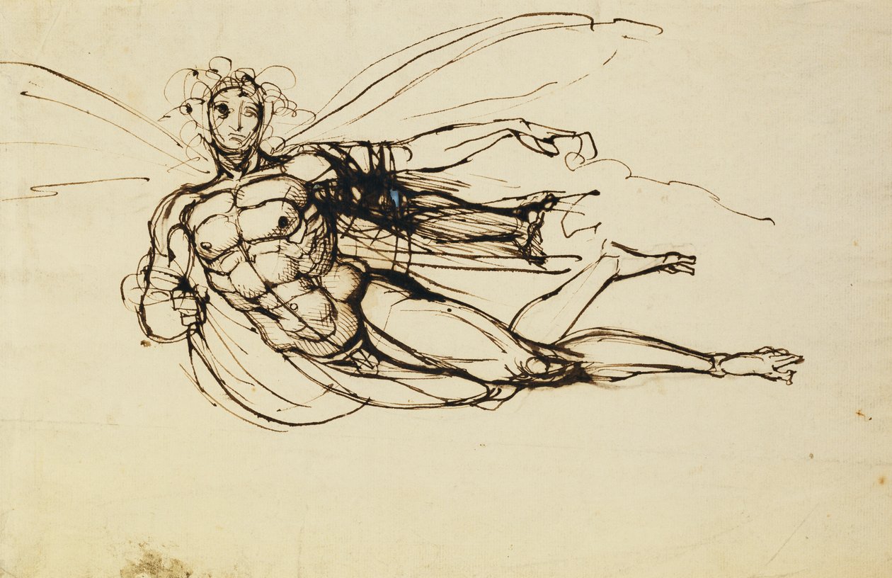 Satan - Johann Heinrich Füssli