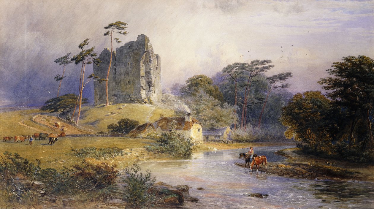 Château de Thirlwall, Northumberland - Henry George Hine
