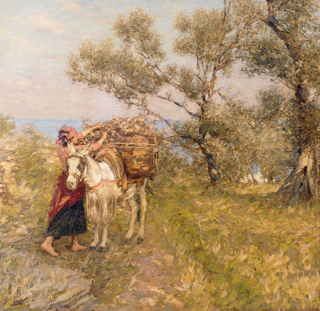 Olives liguriennes - Henry Herbert La Thangue
