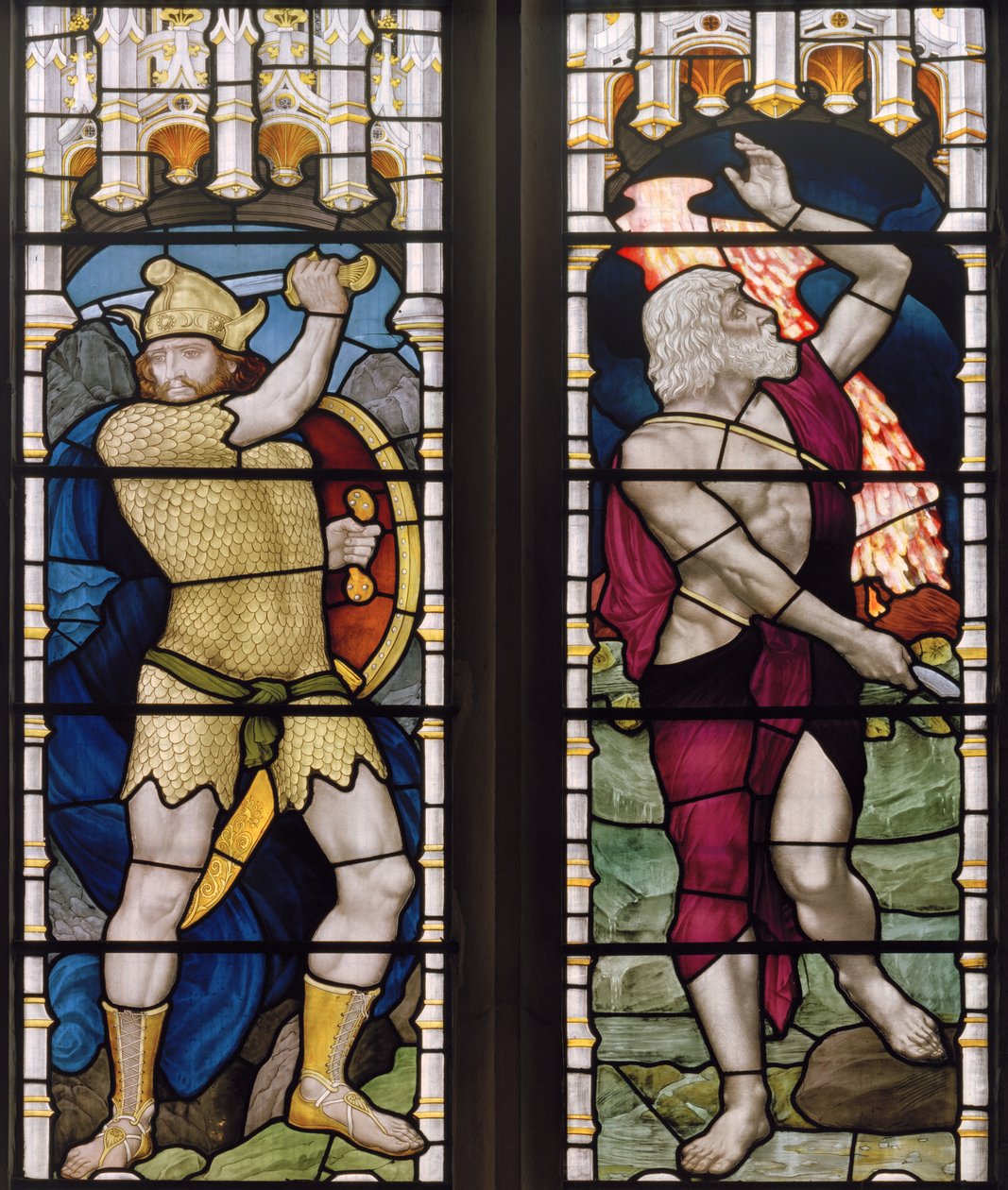 Josué et Élie - Henry Holiday