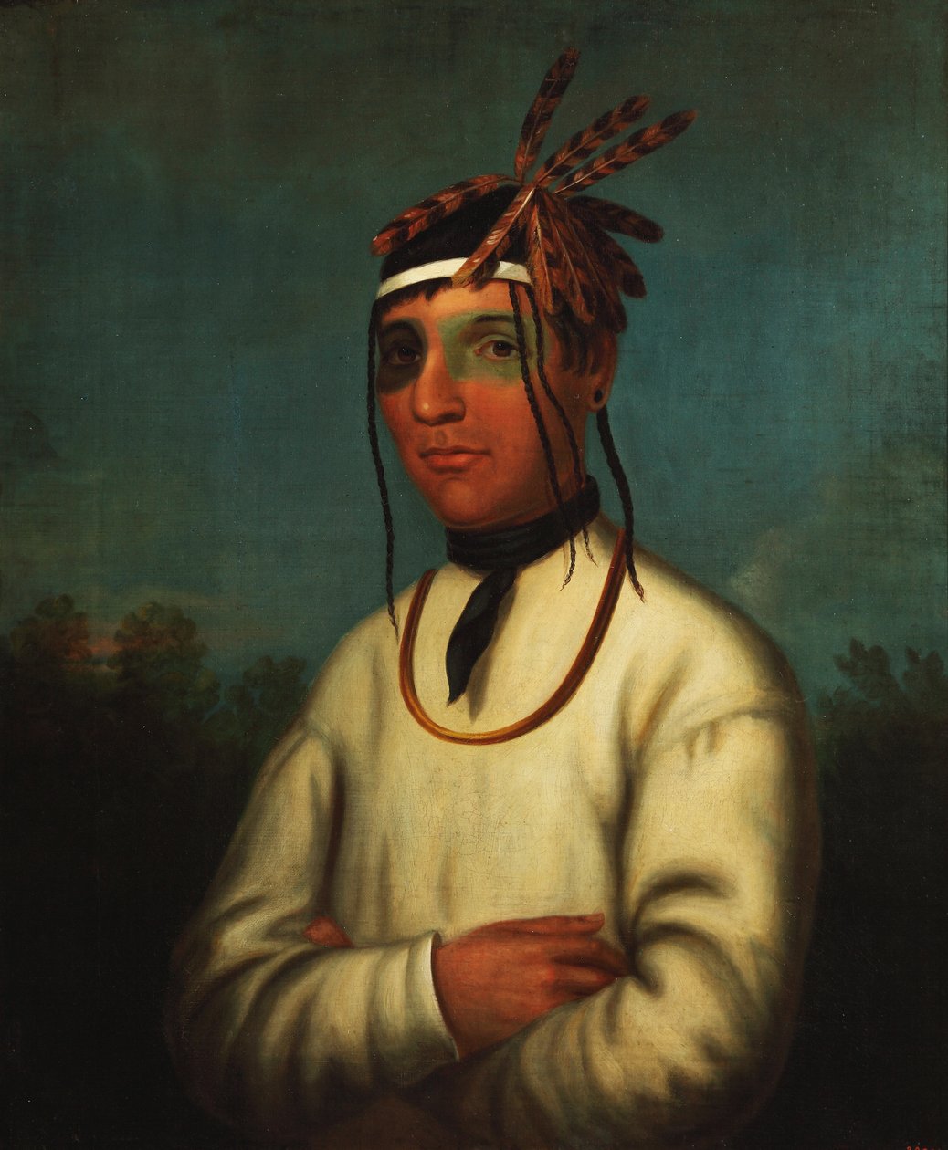 Caa-Tou-See (Chippewa) 1831 - Henry Inman