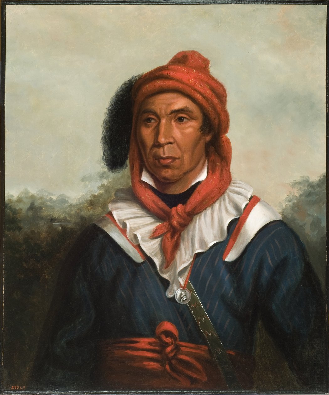 Julcee-Mathla (Seminole) - Henry Inman
