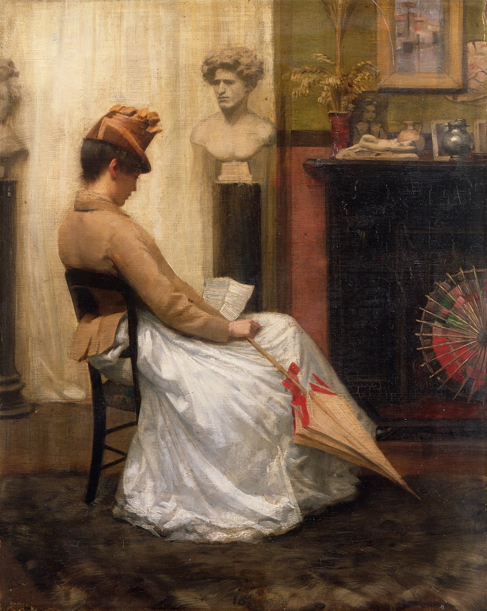La lettre - Henry John Hudson