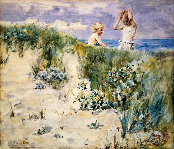 Sur les dunes - Henry John Yeend King