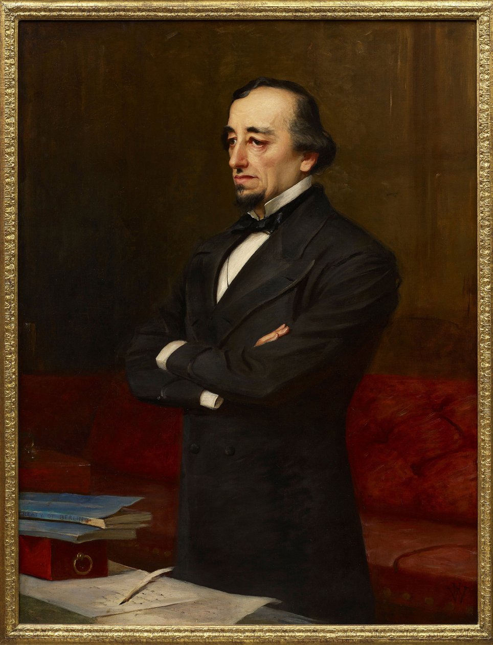 Réalisme : Portrait de Benjamin Disraeli - Henry Jr. Weigall