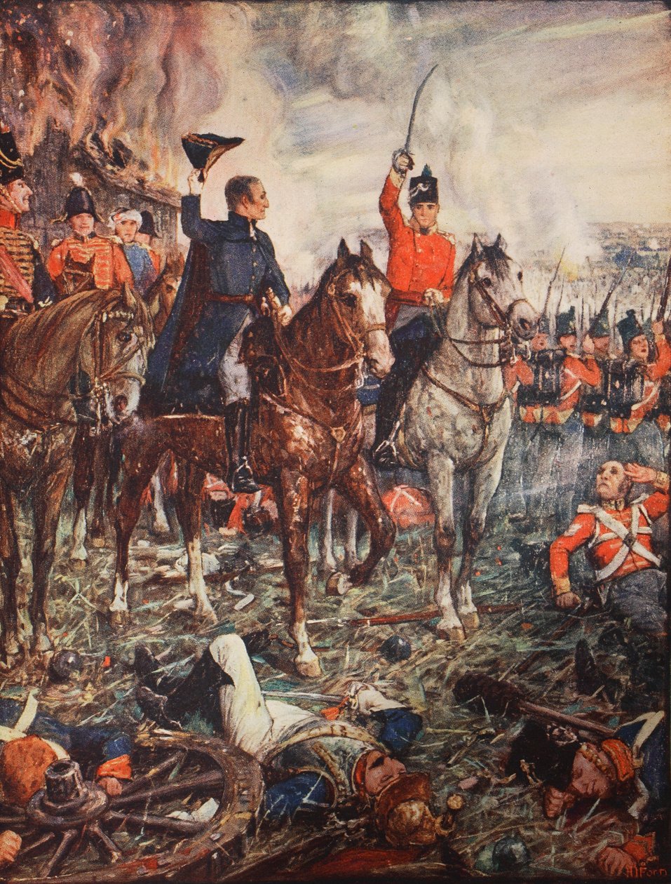 Waterloo, 19h, 18 juin - Henry Justice Ford