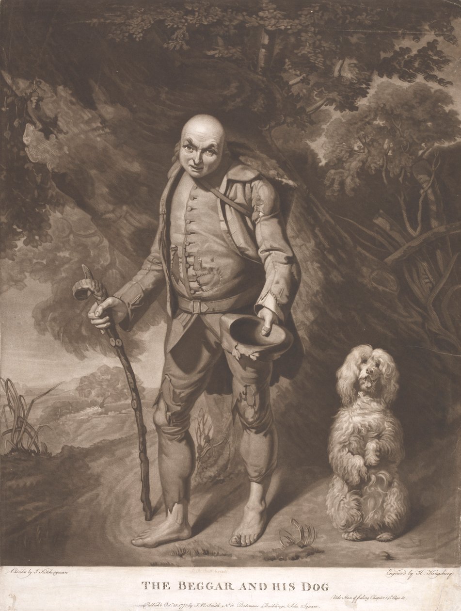Le Mendiant et son chien - Henry Kingsbury