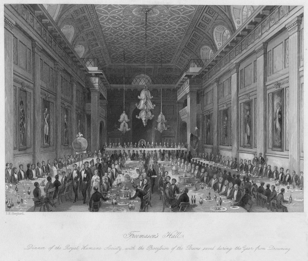 Hall des francs-maçons - Henry Melville