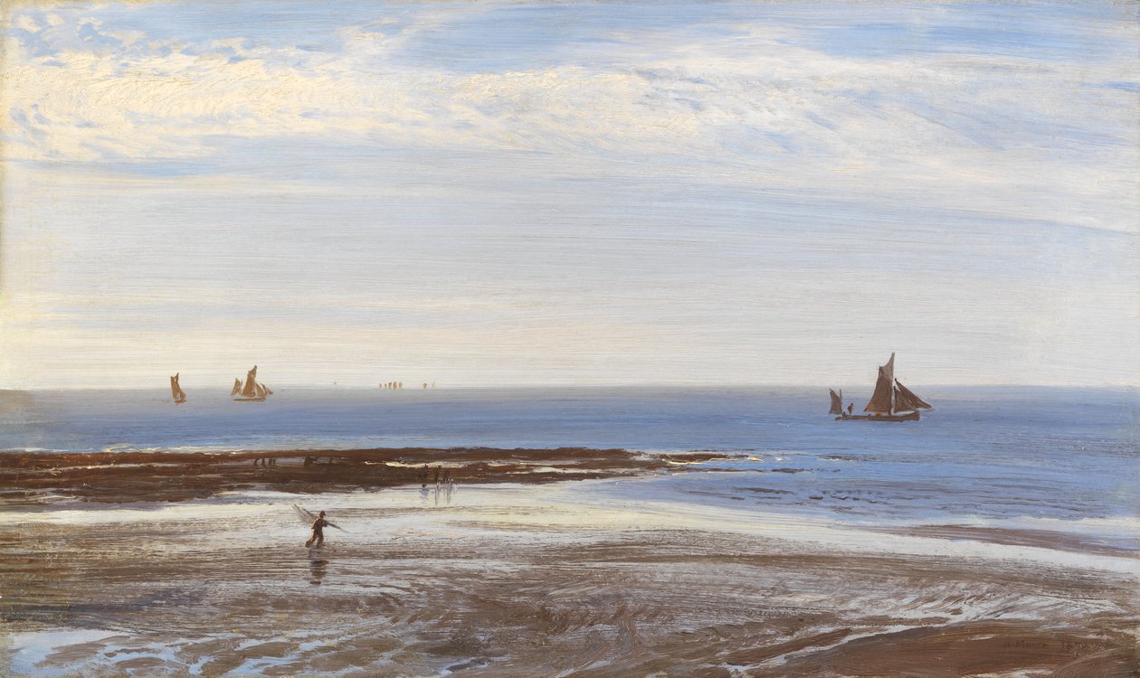 Près de Margate - Soir, 1870 - Henry Moore