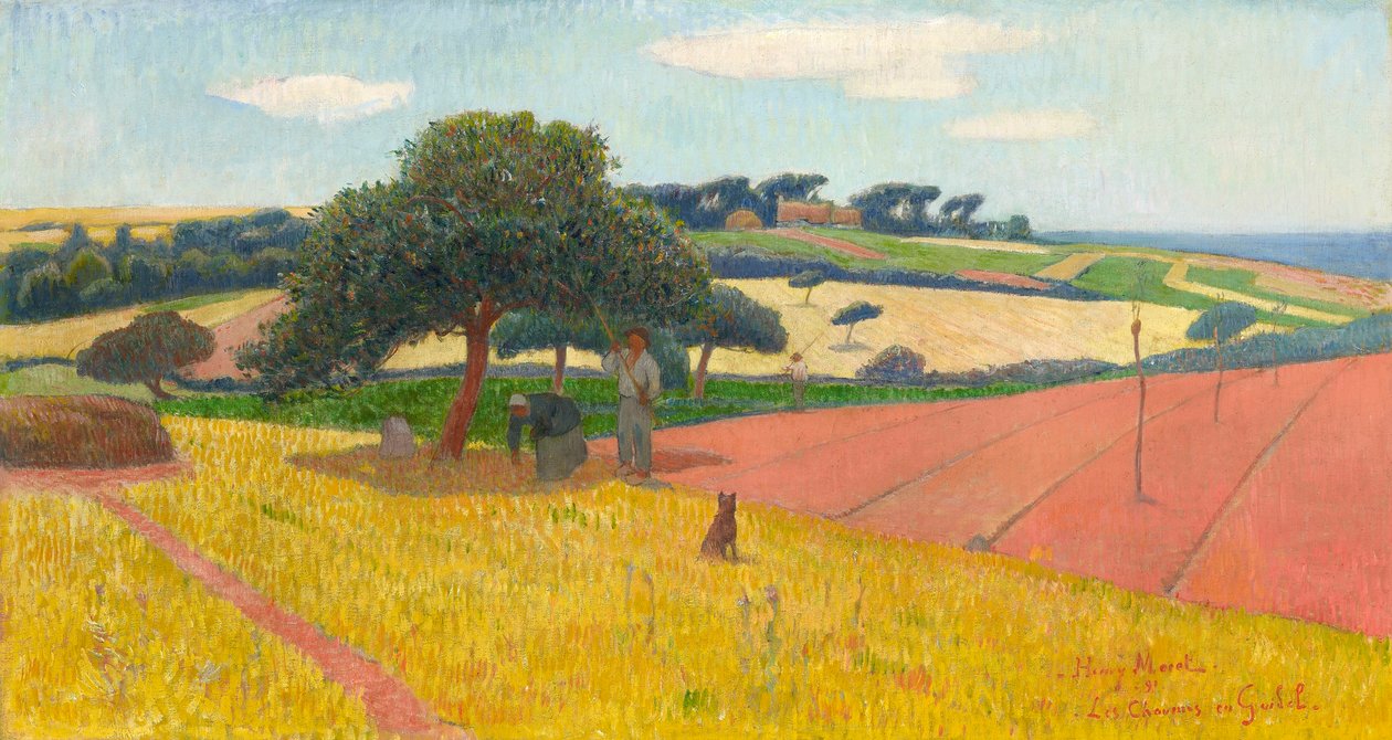 Les Chaumes en Guidel, 1891 - Henry Moret