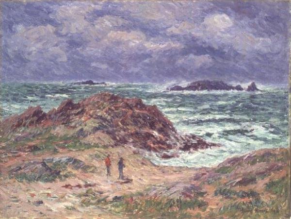 Batteurs en Bretagne - Henry Moret