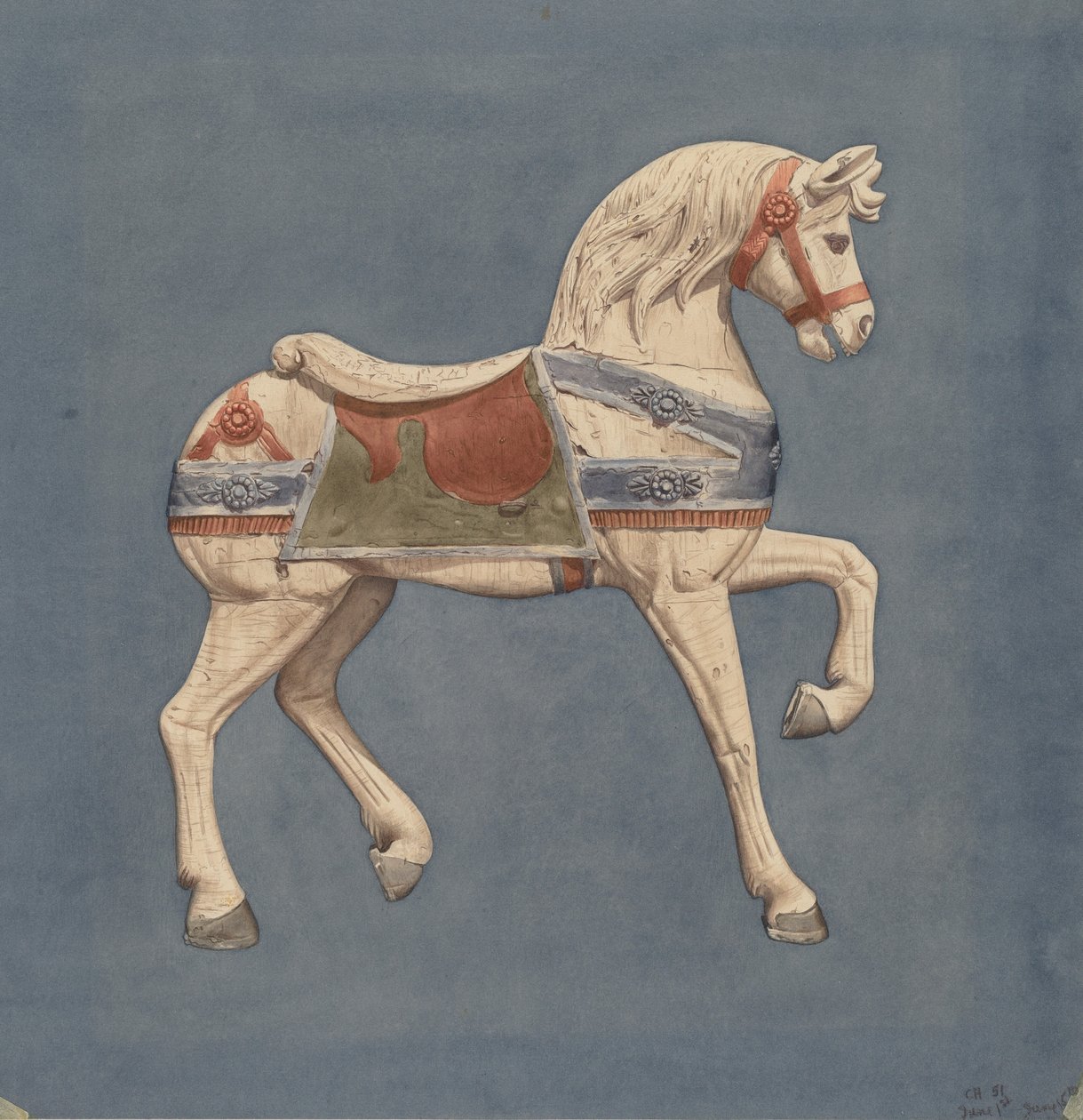 Cheval de carrousel - Henry Murphy