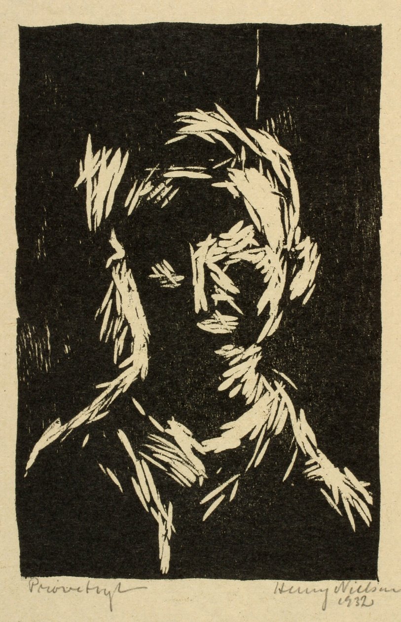 Portrait de garçon - Henry Nielsen