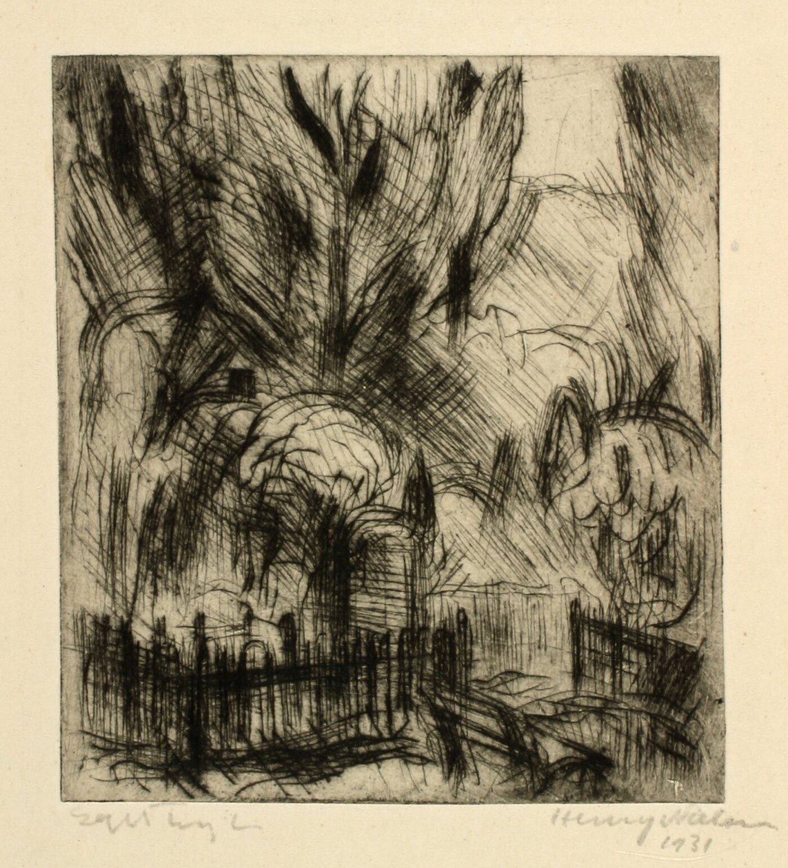 Cimetière - Henry Nielsen