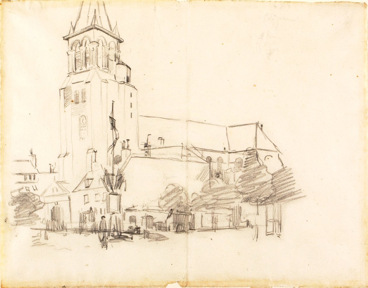 Church, St.-Germain-des-Prés, France - Henry Ossawa Tanner